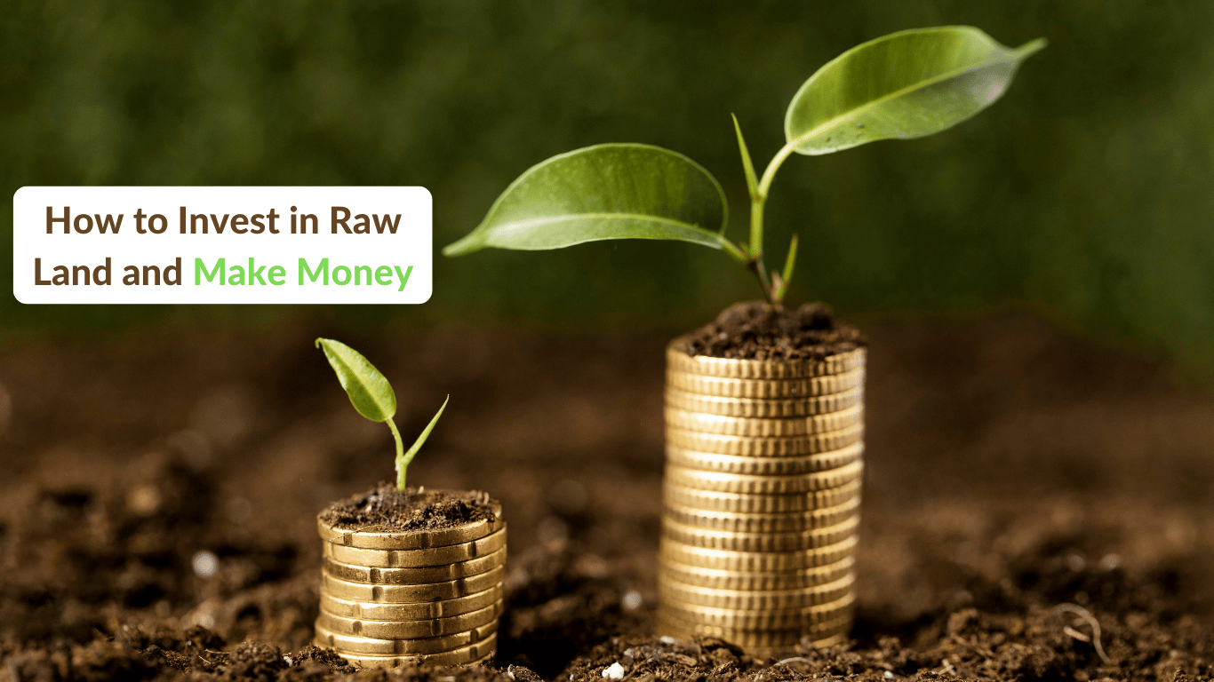 How to invest in raw land and money