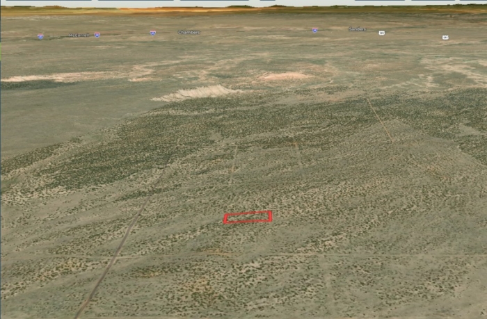 Map of 5 Acres Apache County Land