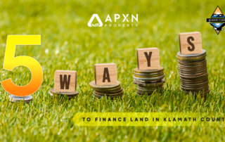 5 ways how to finance land in Klamath County